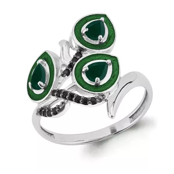 Кольцо, артикул LV6588909Ч, серебро