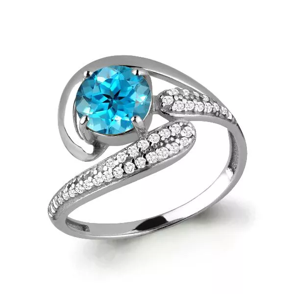 Кольцо, артикул LV6587405А, серебро