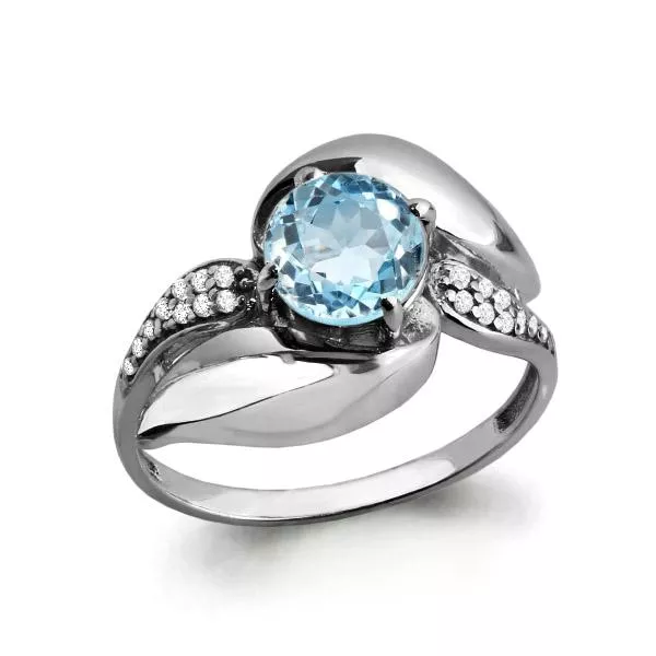 Кольцо, серебро, артикул LV6587102А