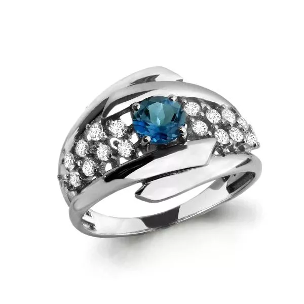 Кольцо из серебра, артикул LV6583508А