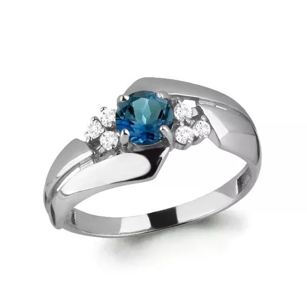 Кольцо, артикул LV6582808А, серебро