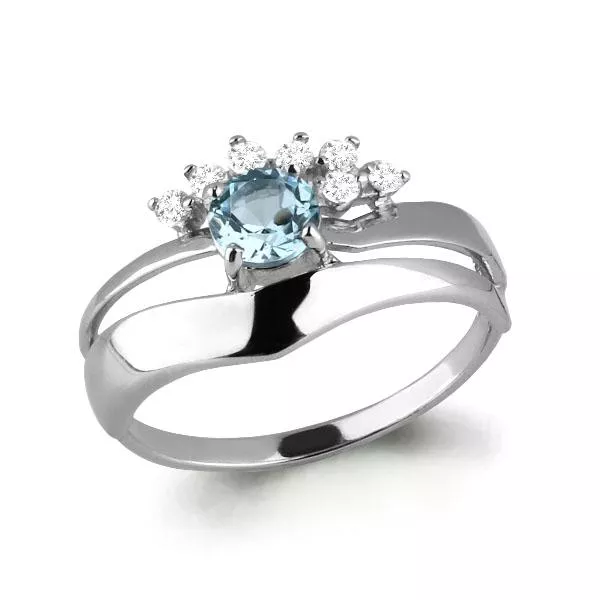 Кольцо, серебро, артикул LV6582302А