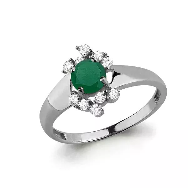 Кольцо из серебра, артикул LV6580809А