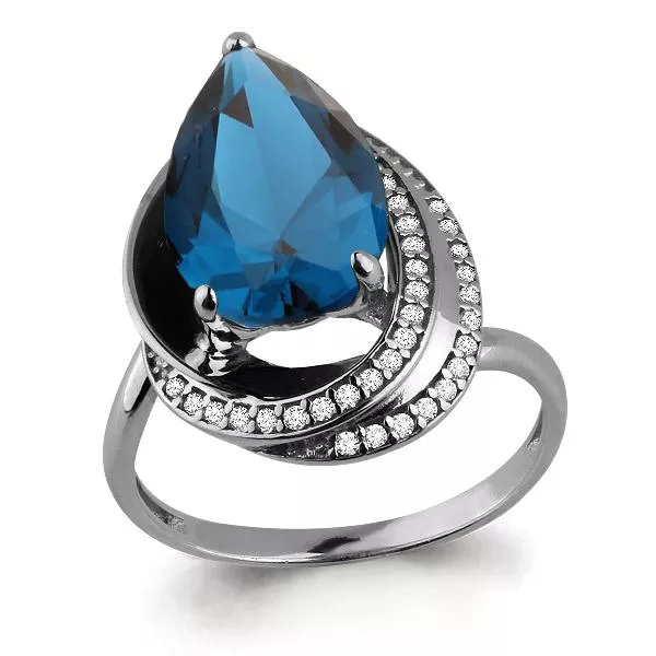 Кольцо, серебро, артикул LV6580393А