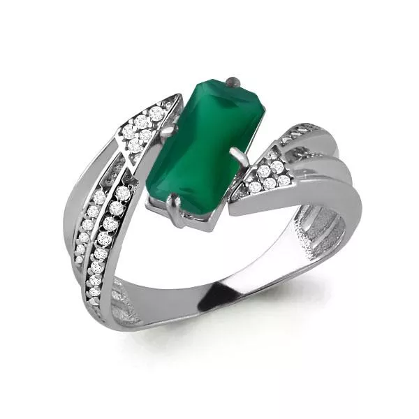 Кольцо, артикул LV6580209А, серебро