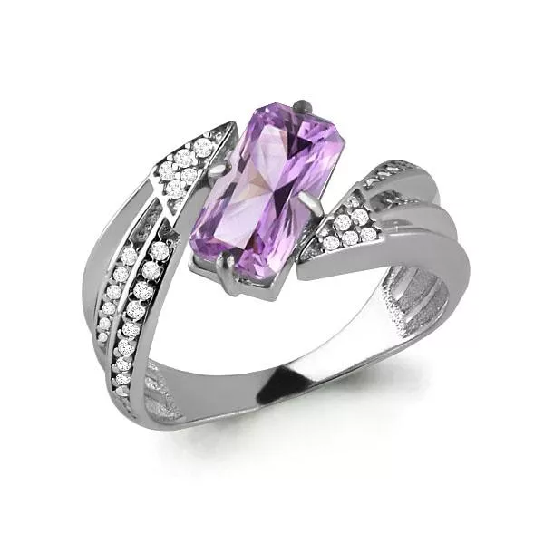 Кольцо, серебро, артикул LV6580204А