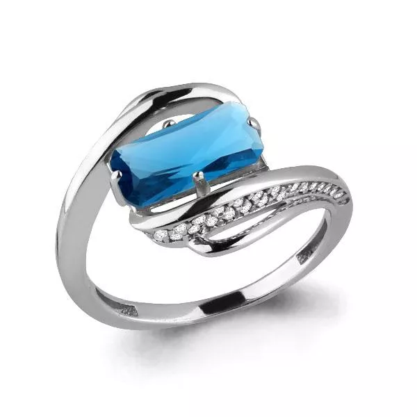 Кольцо, серебро, артикул LV6580193А