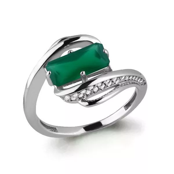 Кольцо, артикул LV6580109А, серебро