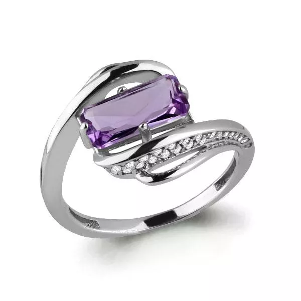 Кольцо, серебро, артикул LV6580104А