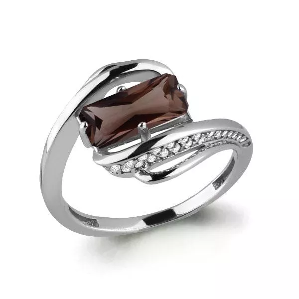 Кольцо, артикул LV6580101А, серебро