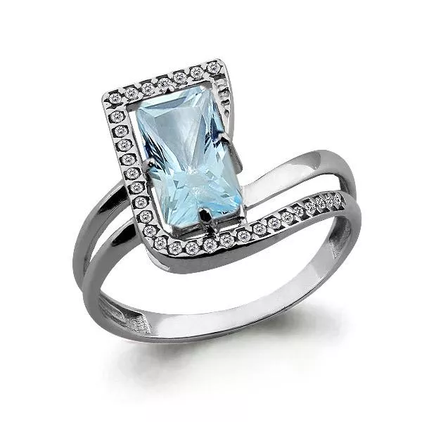 Кольцо, артикул LV6579902А, серебро