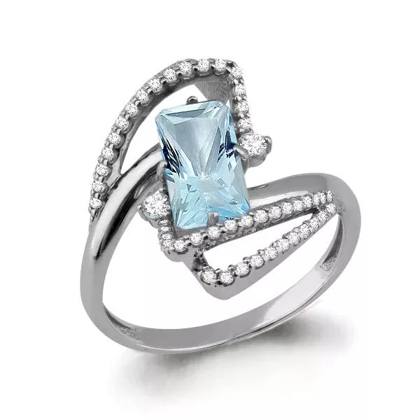 Кольцо, артикул LV6579702А, серебро