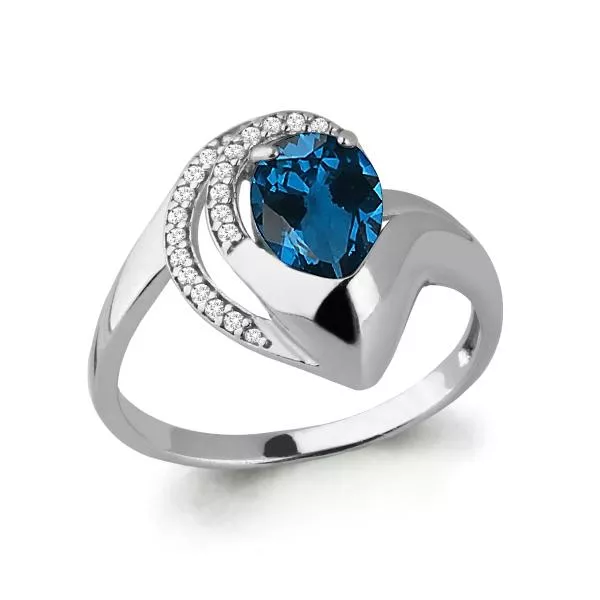 Кольцо из серебра, артикул LV6579693А