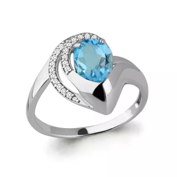 Кольцо, артикул LV6579602А, серебро