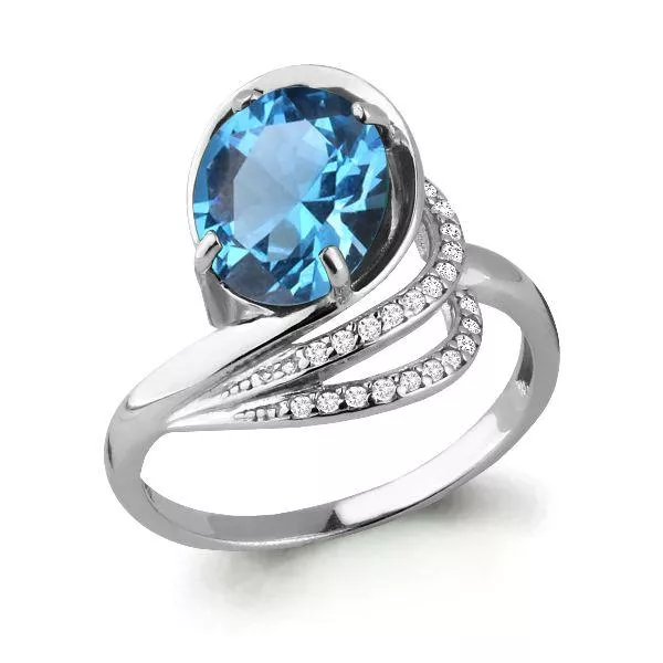 Кольцо, серебро, артикул LV6579592А