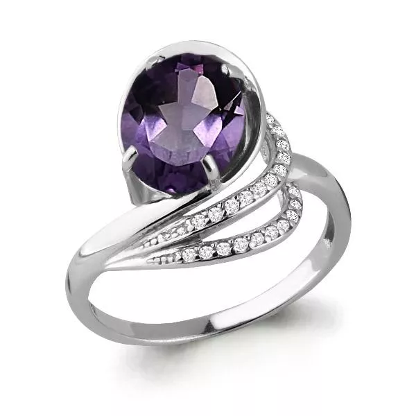 Кольцо из серебра, артикул LV6579504А