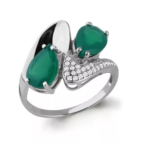 Кольцо из серебра, артикул LV6579409А