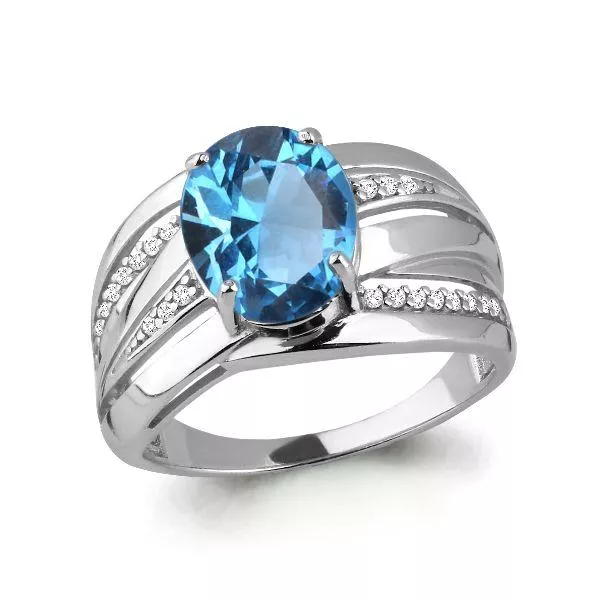 Кольцо из серебра, артикул LV6579292А