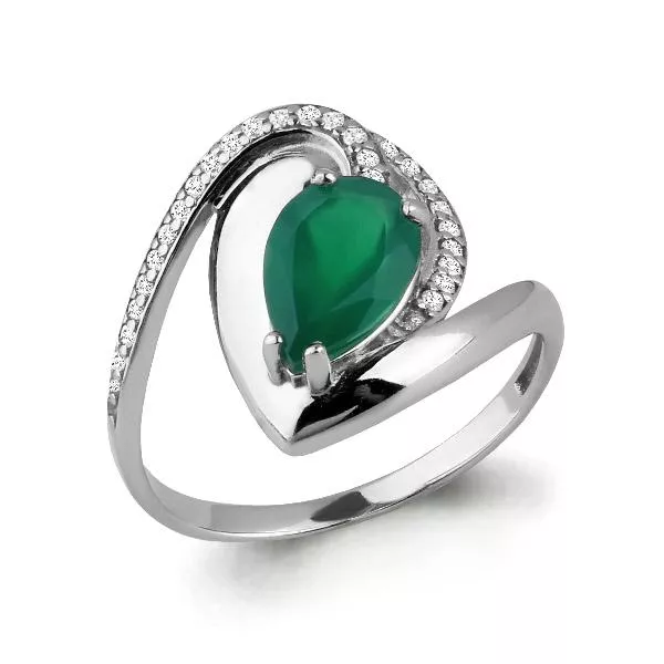 Кольцо из серебра, артикул LV6579109А