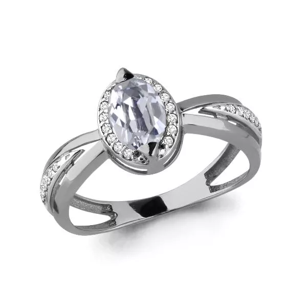 Кольцо, артикул LV65782А, серебро