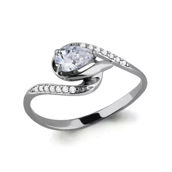 Кольцо, артикул LV65781А, серебро