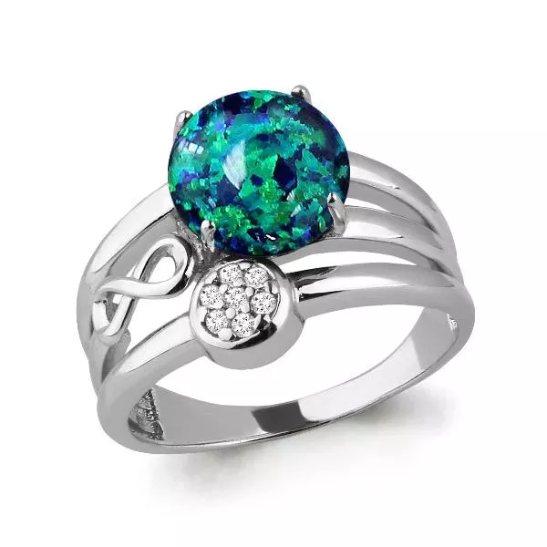 Кольцо из серебра, артикул LV6577596А