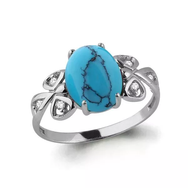 Кольцо из серебра, артикул LV6577194А