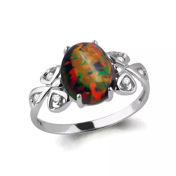 Кольцо из серебра, артикул LV6577187А