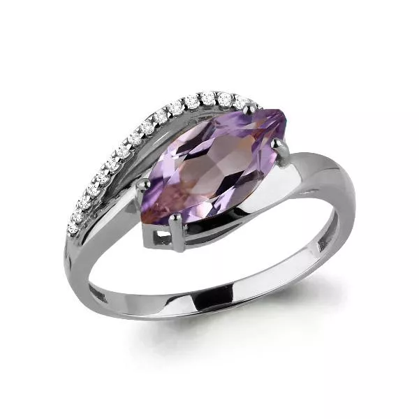 Кольцо, артикул LV6575804А, серебро