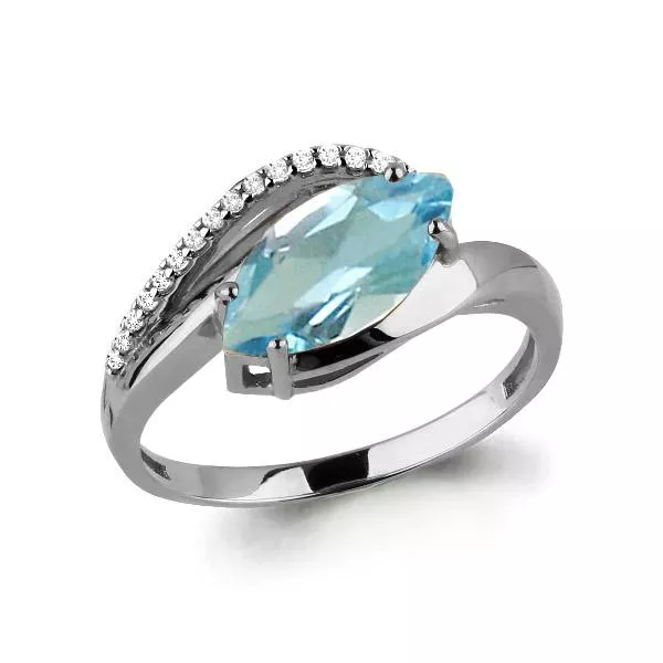 Кольцо из серебра, артикул LV6575802А