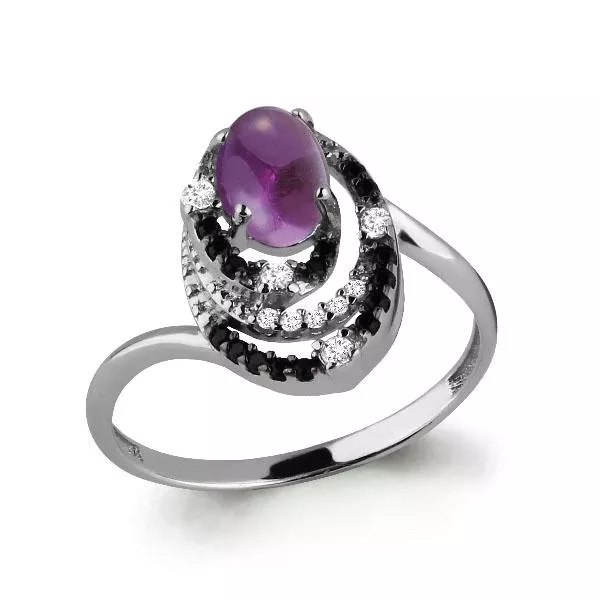 Кольцо, серебро, артикул LV6575304Ч