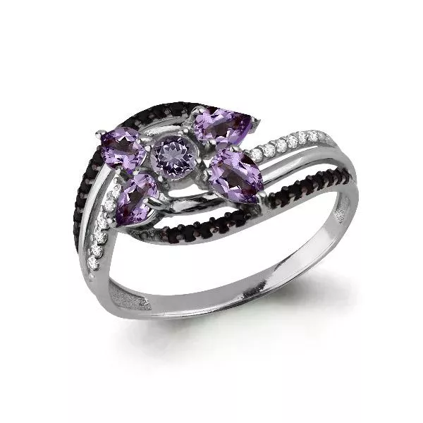 Кольцо из серебра, артикул LV6575004Ч