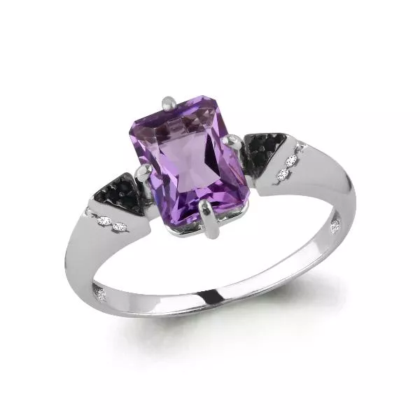 Кольцо, артикул LV6574804Ч, серебро