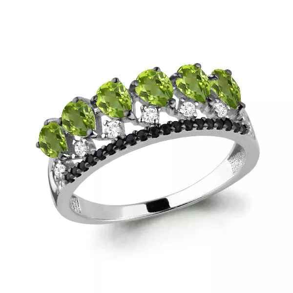 Кольцо из серебра, артикул LV6574607Ч