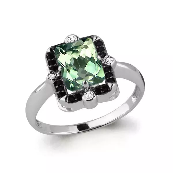 Кольцо, артикул LV6574315Ч, серебро