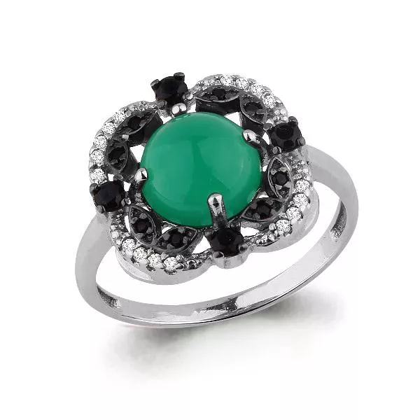 Кольцо, серебро, артикул LV6574209Ч