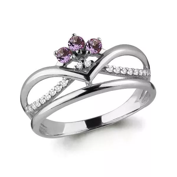 Кольцо из серебра, артикул LV6574004А