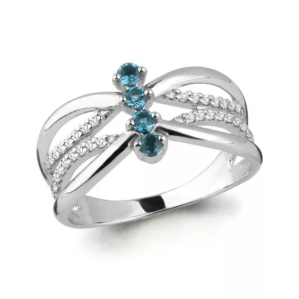 Кольцо из серебра, артикул LV6573908А