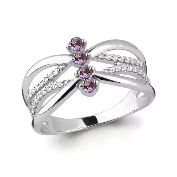 Кольцо из серебра, артикул LV6573904А