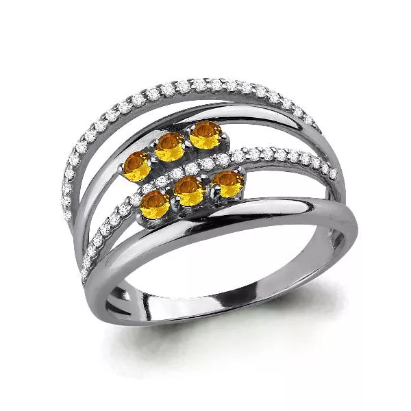 Кольцо из серебра, артикул LV6573706А