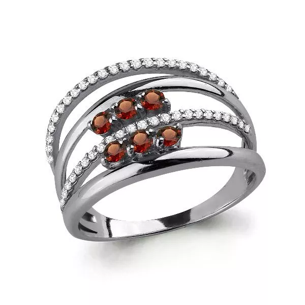 Кольцо из серебра, артикул LV6573703А