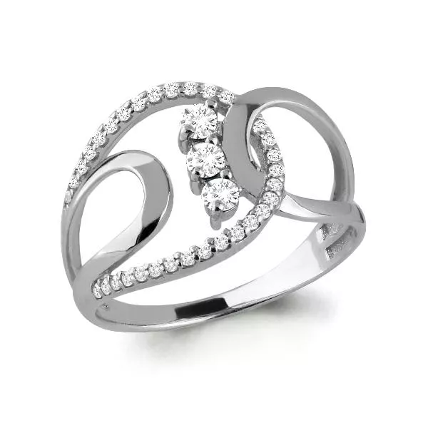 Кольцо, серебро, артикул LV65736А