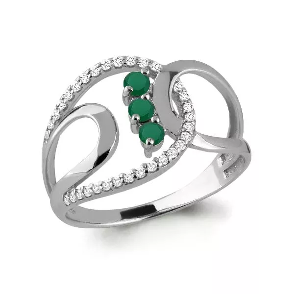 Кольцо из серебра, артикул LV6573609А