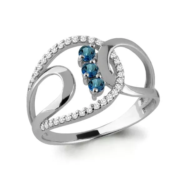 Кольцо, артикул LV6573608А, серебро