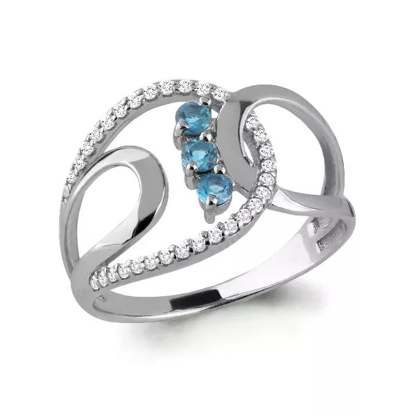 Кольцо, серебро, артикул LV6573605А