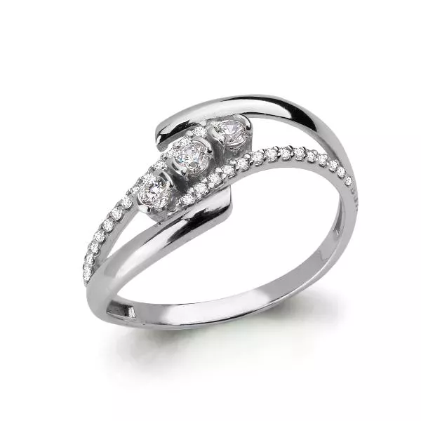 Кольцо из серебра, артикул LV65730А