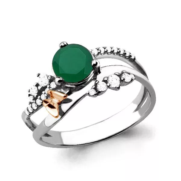 Кольцо, артикул LV6572209А, серебро