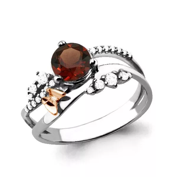 Кольцо, артикул LV6572203А, серебро