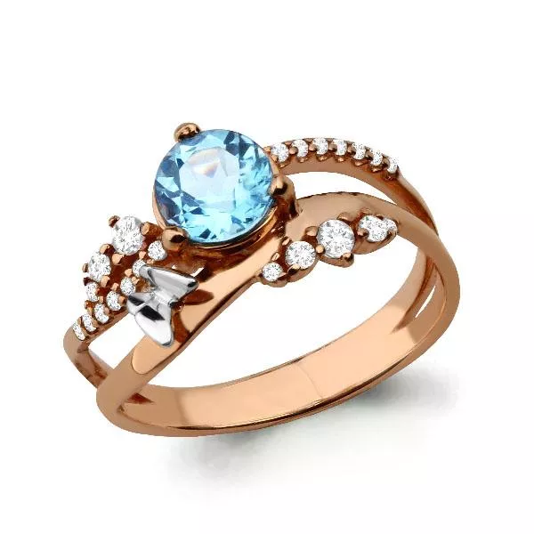 Кольцо, серебро, артикул LV6572202А