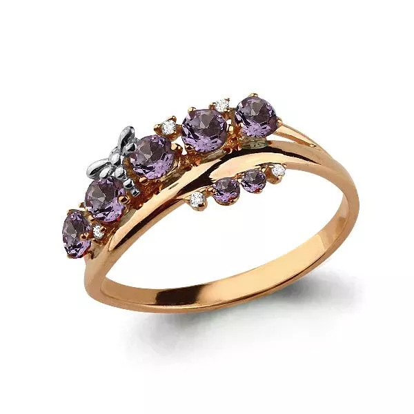 Кольцо из серебра, артикул LV6571904А